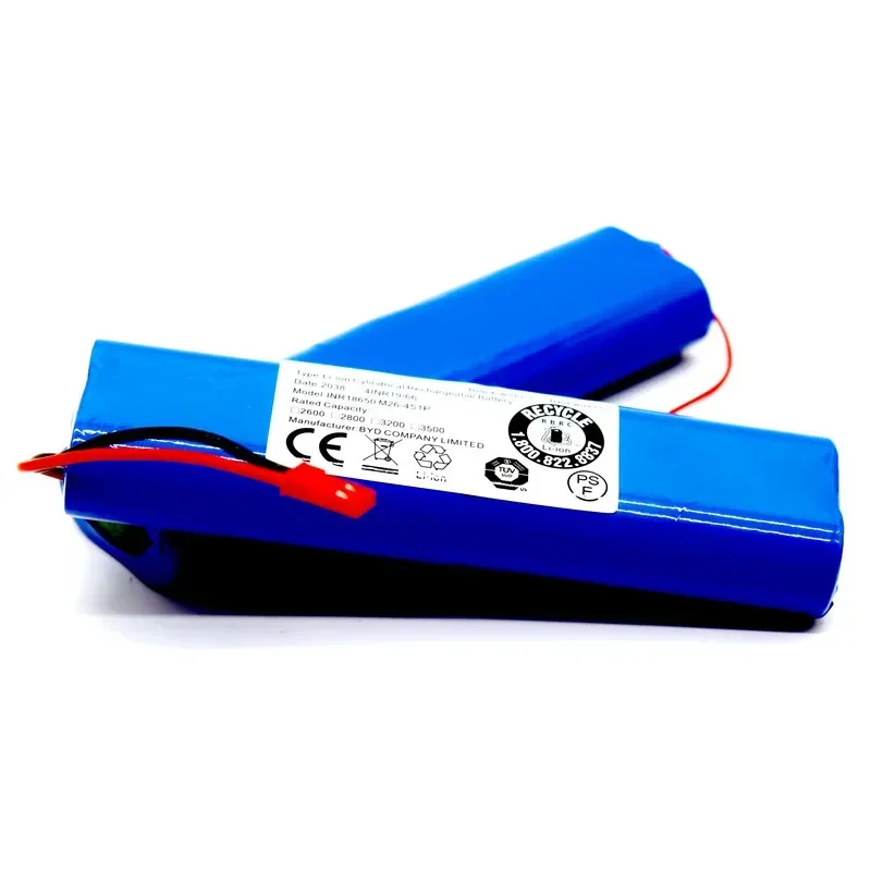 Robot Vacuum Cleaner Battery 14.4V 2600mAh 18650 lithium Rechargeable Battery for ilife V50 V55 V8s V3s Pro V5s Pro V8s X750
Robot Vacuum Cleaner Battery 14.4V 2600mAh 18650 lithium Rechargeable Battery for ilife V50 V55 V8s V3s Pro V5s Pro V8s X750