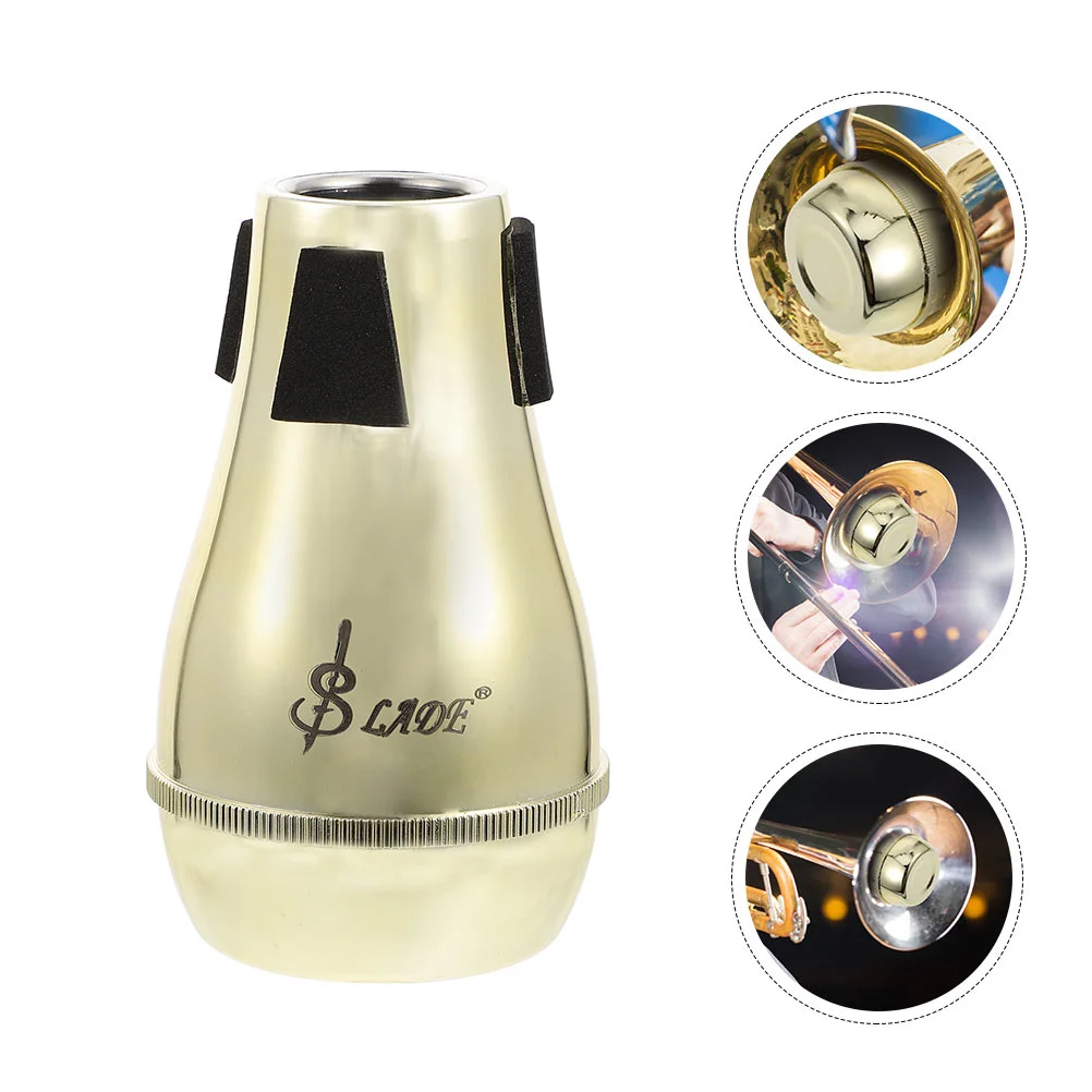 Horn Speaker Stands Trombone Mute Plastic for Instrument Trumpet Golden Noise Remove Accessory
Horn Speaker Stands Trombone Mute Plastic for Instrument Trumpet Golden Noise Remove Accessory