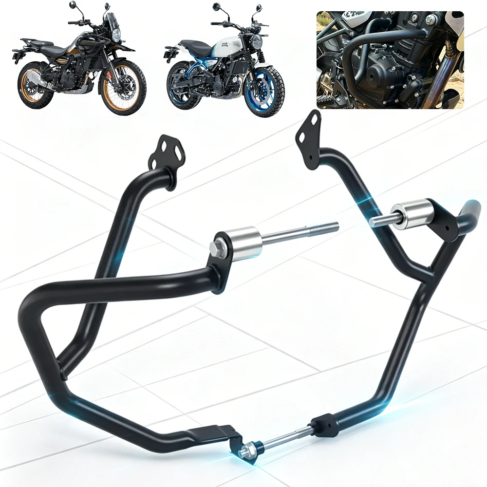 Motorcycle Engine Guard Highway Crash Bar For RE Himalayan450 Himalayan452 HIMALAYAN 450 452 Guerrilla450 Frame Protection Bar
Motorcycle Engine Guard Highway Crash Bar For RE Himalayan450 Himalayan452 HIMALAYAN 450 452 Guerrilla450 Frame Protection Bar