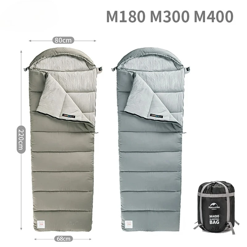 Naturehike Envelope Cotton Sleeping Bag M180 M300 M400 Spliceable Double Person Outdoor Camping Summer Winter Warm Sleeping Bag
Naturehike Envelope Cotton Sleeping Bag M180 M300 M400 Spliceable Double Person Outdoor Camping Summer Winter Warm Sleeping Bag