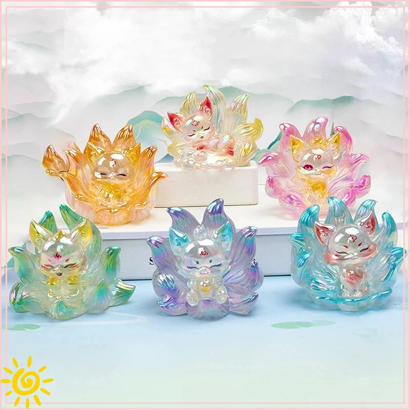 Colorful Glossy Fox Trend Collection Toy Figurine Display Item Limited Edition Box Can Be Used For Home Decoration And Birthday
Colorful Glossy Fox Trend Collection Toy Figurine Display Item Limited Edition Box Can Be Used For Home Decoration And Birthday