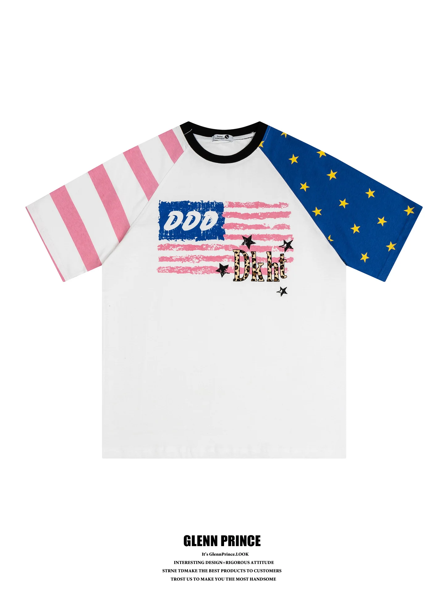GPstudio American Style Star Flag Color Block Shoulder T-Shirt Men's Oversize Casual Half Sleeve Tee Cotton Youth Fashion
GPstudio American Style Star Flag Color Block Shoulder T-Shirt Men's Oversize Casual Half Sleeve Tee Cotton Youth Fashion