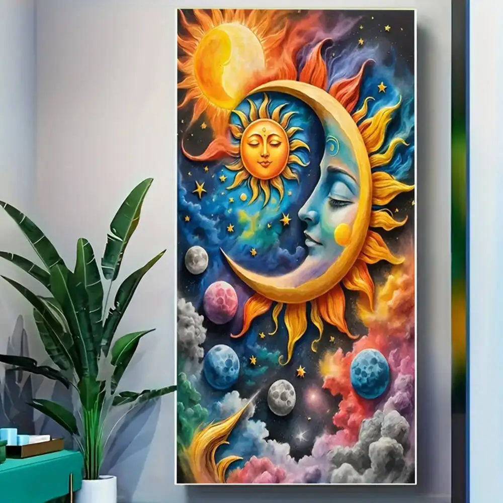 HUACAN Moon Diamond Painting Sun Planet Diamond Mosaic Big Size Landscape Embroidery Abstract Decoration Living Room
HUACAN Moon Diamond Painting Sun Planet Diamond Mosaic Big Size Landscape Embroidery Abstract Decoration Living Room
