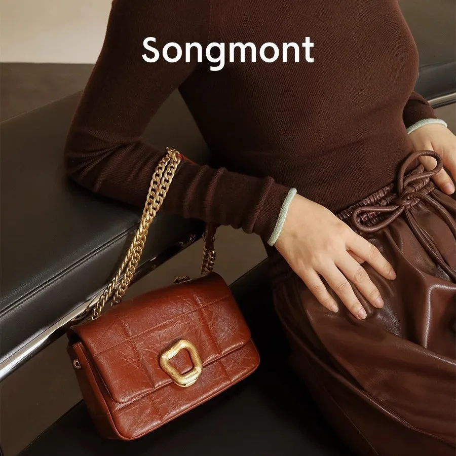 Song Genuine Leather Retro Y2K Women's Leather Crossbody Bag Adjustable Chain Strap Multi-Size Hardware Lock Commuting Purse
Song Genuine Leather Retro Y2K Women's Leather Crossbody Bag Adjustable Chain Strap Multi-Size Hardware Lock Commuting Purse