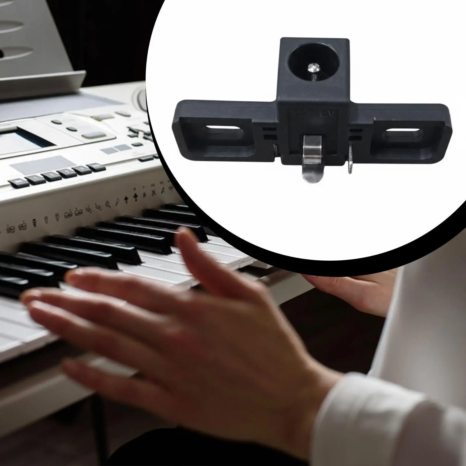 Replacement Power Jack for Digital Piano Easy Install Music Instrument Accessory for KB290 KB291 KB190 KBI91
Replacement Power Jack for Digital Piano Easy Install Music Instrument Accessory for KB290 KB291 KB190 KBI91