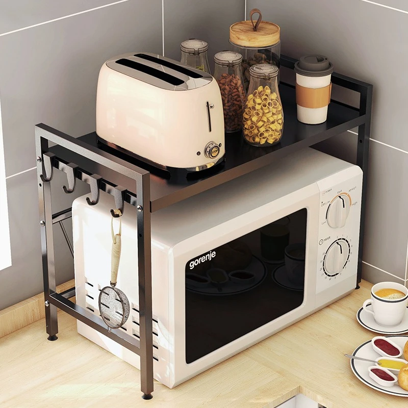 Retractable microwave oven rack, countertop, kitchen floor-to-ceiling multi-layer oven rack, household storage microwave oven
Retractable microwave oven rack, countertop, kitchen floor-to-ceiling multi-layer oven rack, household storage microwave oven