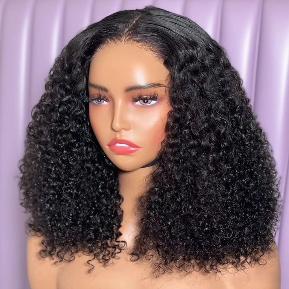 13x4 13x6 HD Deep Wave Lace Frontal Wig Brazilian 100% Short Bob Glueless Wig 250 Density Curly Human Hair Wig For Women Pre Cut
13x4 13x6 HD Deep Wave Lace Frontal Wig Brazilian 100% Short Bob Glueless Wig 250 Density Curly Human Hair Wig For Women Pre Cut