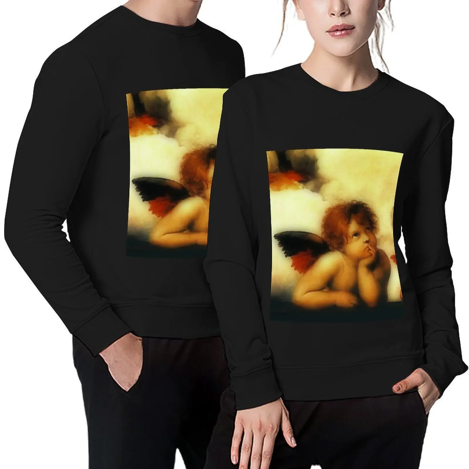 Raffaello Sanzio da Urbino Sistine Madonna(angel 1), 1513-1514. Pullover men clothes autumn men's clothes sweatshirts
Raffaello Sanzio da Urbino Sistine Madonna(angel 1), 1513-1514. Pullover men clothes autumn men's clothes sweatshirts