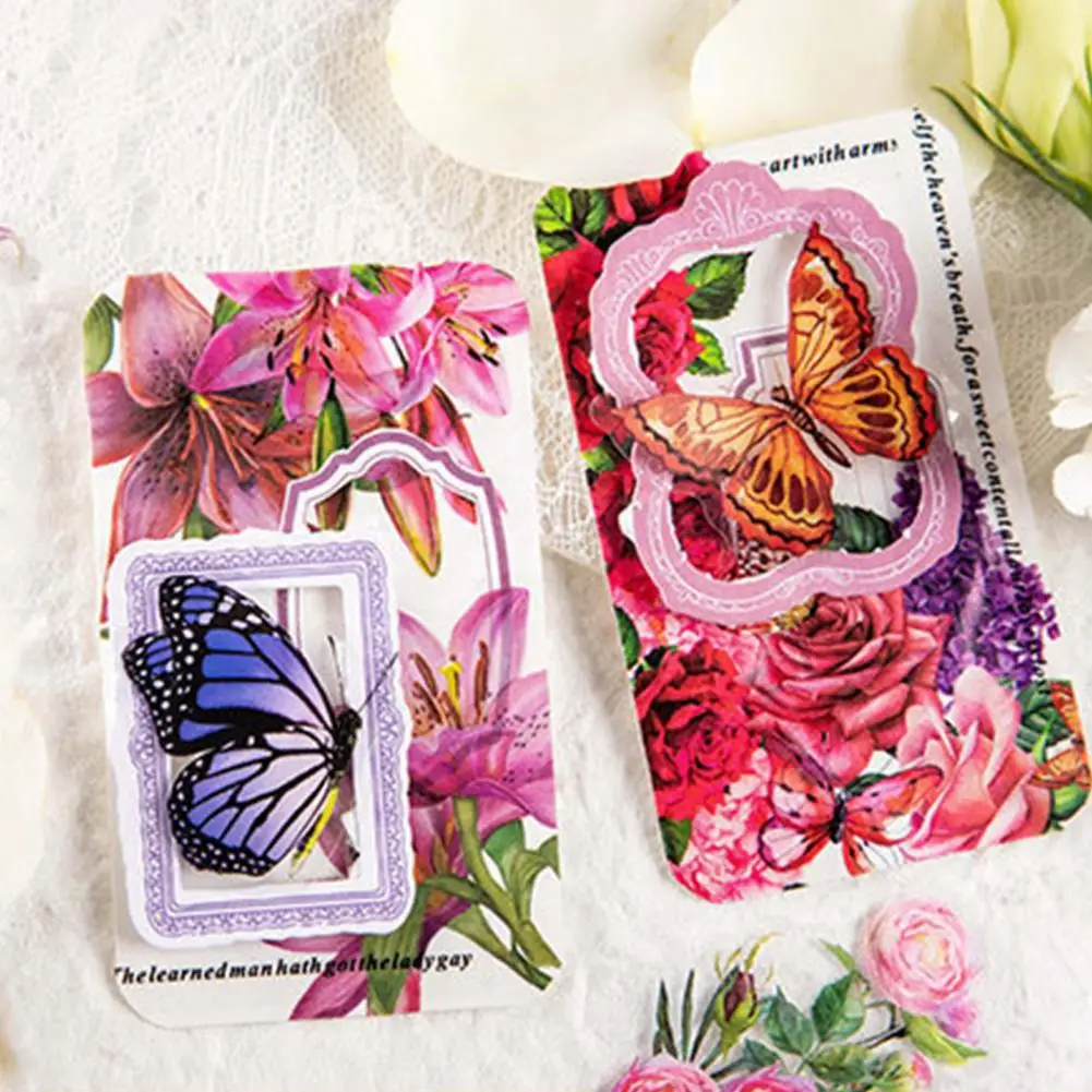 Scrapbook Stickers Durable Stickers Waterproof Scrapbook Sticker Set 300pcs of Adhesive Butterflies Flowers Plants for Diy
Scrapbook Stickers Durable Stickers Waterproof Scrapbook Sticker Set 300pcs of Adhesive Butterflies Flowers Plants for Diy