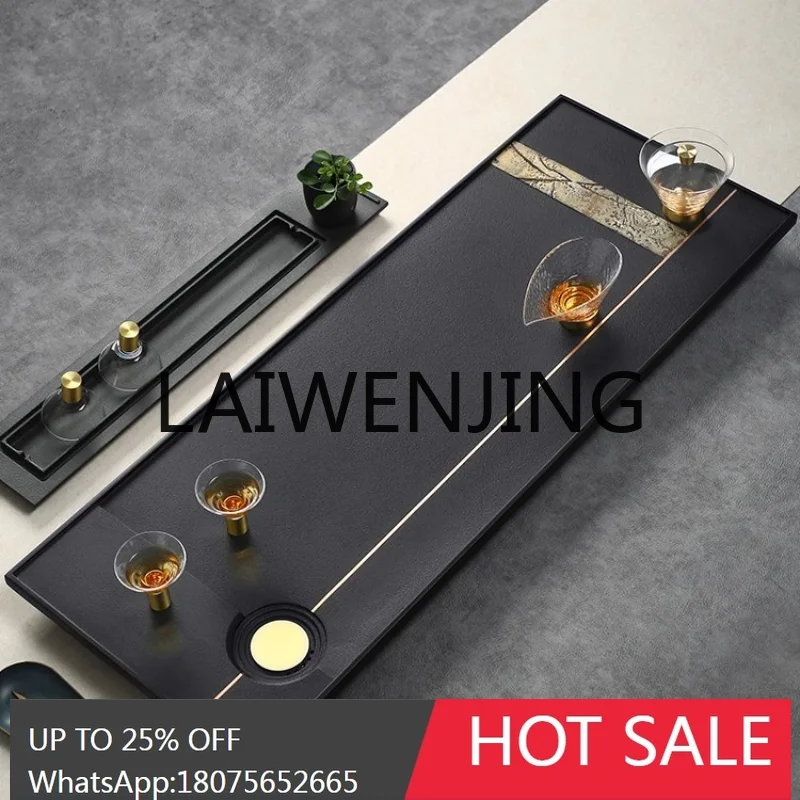 RWJ Black Gold Stone Tea Tray Light Luxury the Traditional Chinese Painting Stone Home Living Room Modern Tea Table Tray
RWJ Black Gold Stone Tea Tray Light Luxury the Traditional Chinese Painting Stone Home Living Room Modern Tea Table Tray