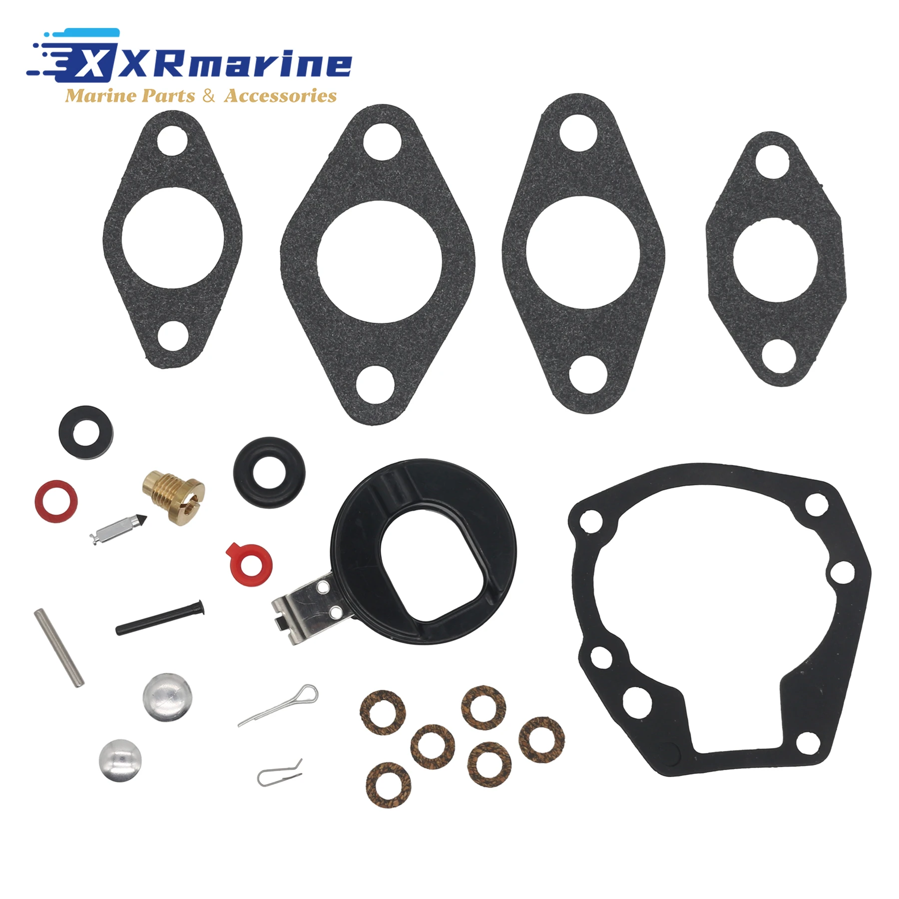 439071 Carburetor Rebuild Kit Fits for OMC Johnson Evinrude 1.5-20 HP Outboard Motors Replaces 18-7043 382045 382046 382047
439071 Carburetor Rebuild Kit Fits for OMC Johnson Evinrude 1.5-20 HP Outboard Motors Replaces 18-7043 382045 382046 382047