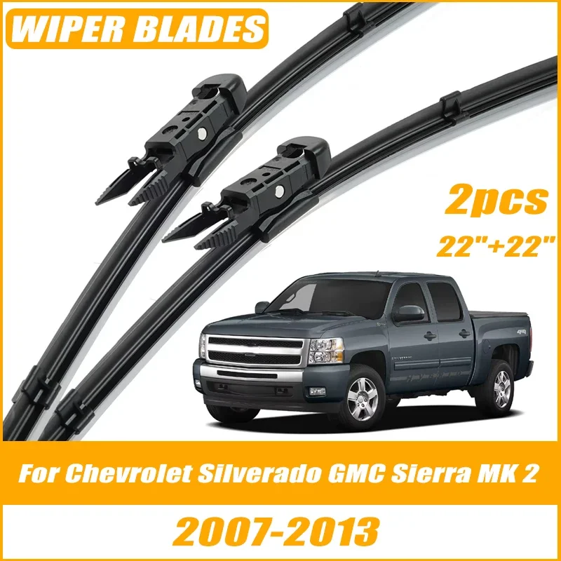 2pcs Wiper Front Wiper Blades For Chevrolet Silverado/Sierra MK2 07-13 Windshield Windscreen Clean Window Car Rain Brush 22"+22"
2pcs Wiper Front Wiper Blades For Chevrolet Silverado/Sierra MK2 07-13 Windshield Windscreen Clean Window Car Rain Brush 22"+22"