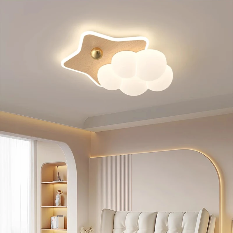Log Style Children's Room Bedroom Ceiling Lights LED Star Cloud Light Creative Warm Boy Girl Bedroom Modern Ceiling Lamps
Log Style Children's Room Bedroom Ceiling Lights LED Star Cloud Light Creative Warm Boy Girl Bedroom Modern Ceiling Lamps