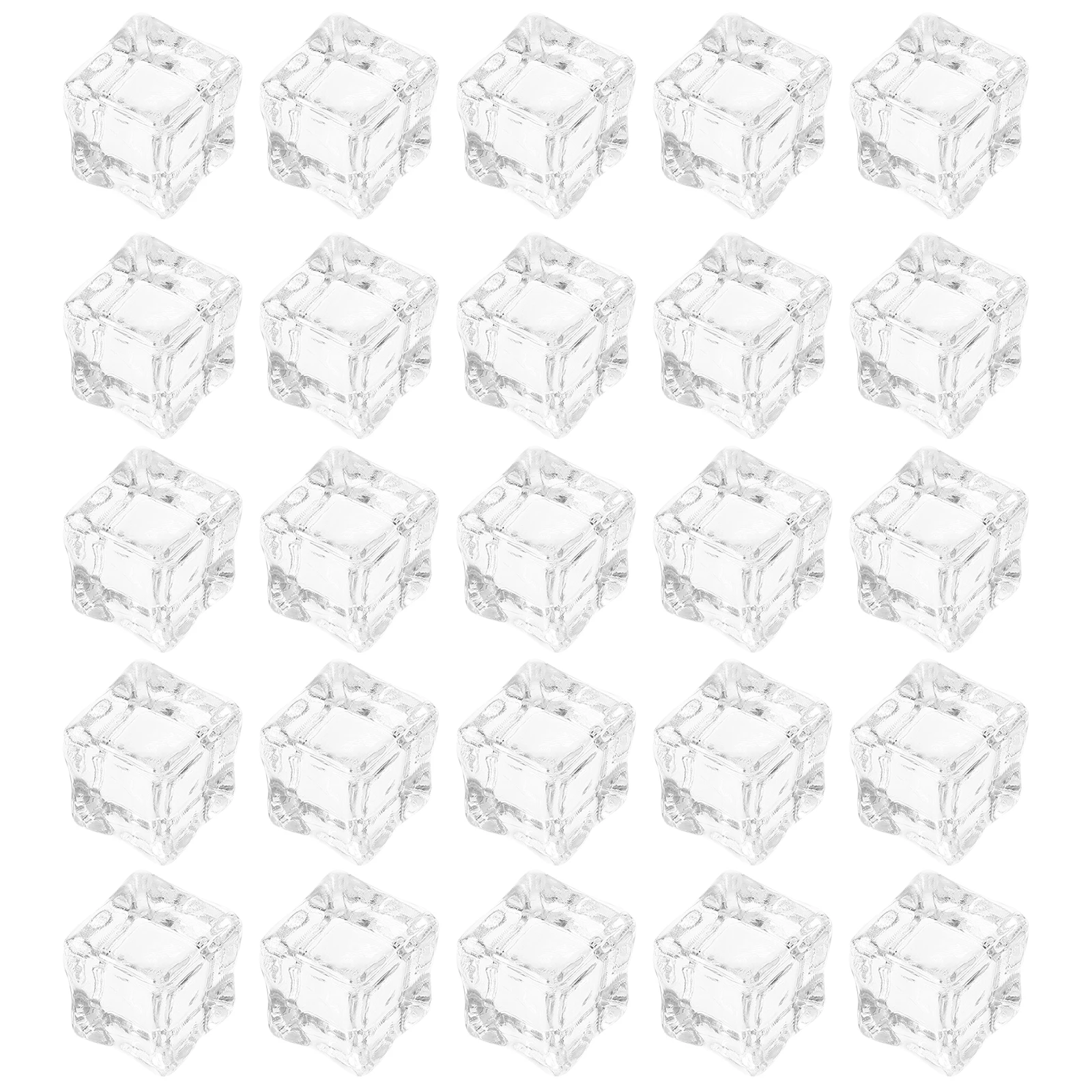 30pcs Simulated Ice Cube Decoration Clear Resin Reusable Artificial Charm for Home Bar Wedding Party Photography Props
30pcs Simulated Ice Cube Decoration Clear Resin Reusable Artificial Charm for Home Bar Wedding Party Photography Props