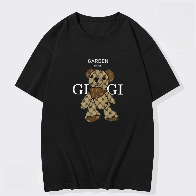 2026 весна-лето новая женская футболка с принтом алфавита и медведя, повседневная футболка с коротким рукавом для спортзала, бега на открытом воздухе, спортивная из чистого хлопка
2026 весна-лето новая женская футболка с принтом алфавита и медведя, повседневная футболка с коротким рукавом для спортзала, бега на открытом воздухе, спортивная из чистого хлопка