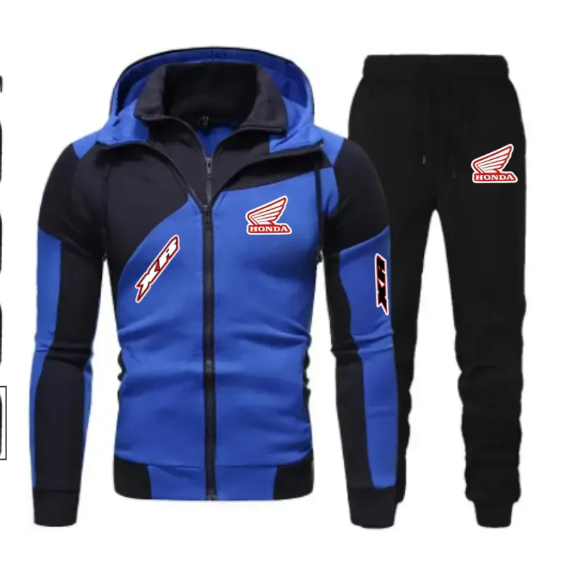 Honda Red And Black Hooded Sports Two-Piece Windproof And Warm Motorcycle Riding Suit For Both Men And Women, Outdoor Leisure Se
Honda Red And Black Hooded Sports Two-Piece Windproof And Warm Motorcycle Riding Suit For Both Men And Women, Outdoor Leisure Se