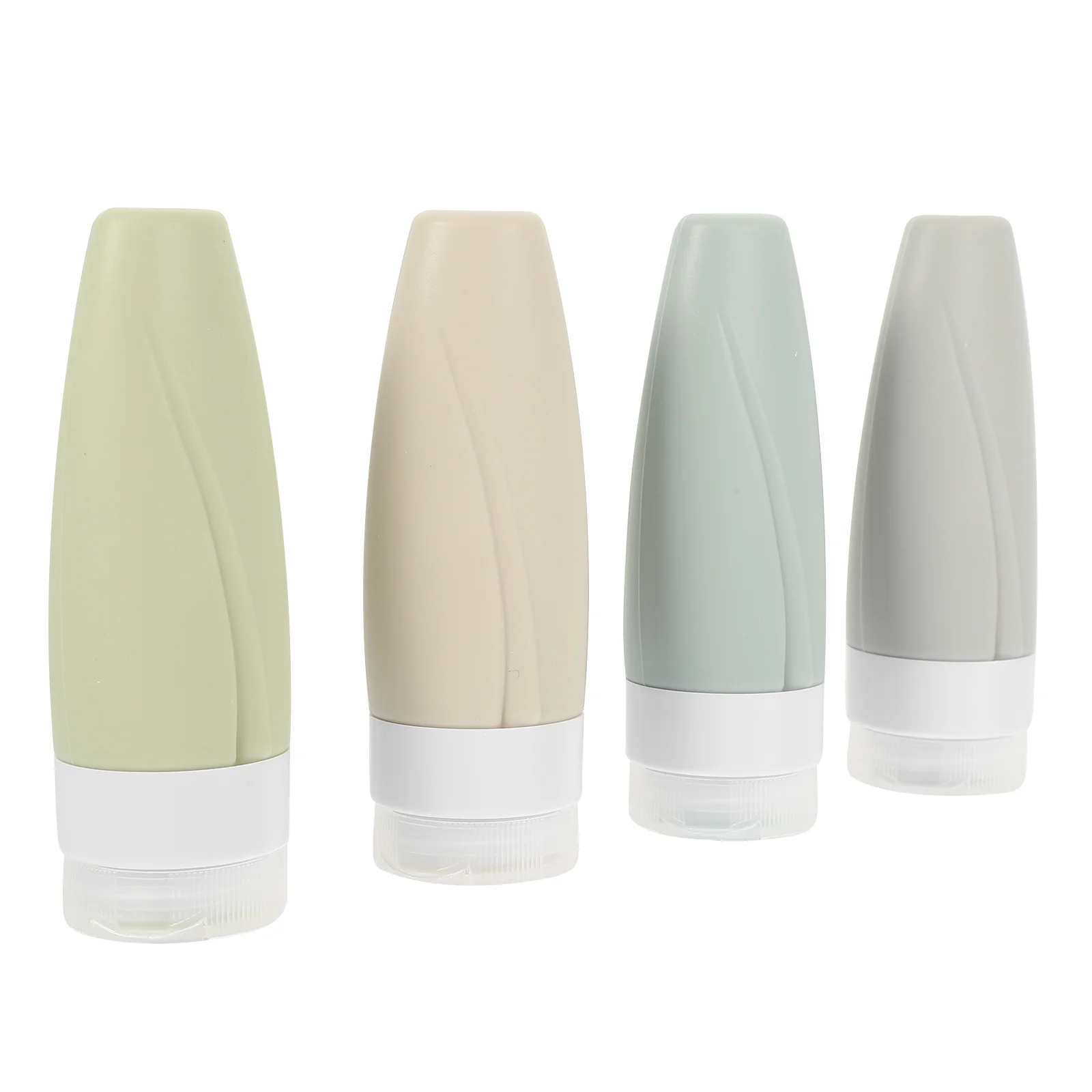 4 Pcs Silicone Travel Bottles Portable Shampoo Containers Squeeze Small Size Light Weight Refillable Toiletry Storage
4 Pcs Silicone Travel Bottles Portable Shampoo Containers Squeeze Small Size Light Weight Refillable Toiletry Storage