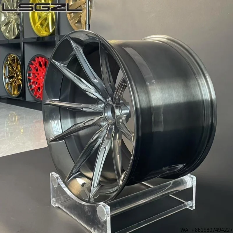 LSGZL Custom 1-Piece Forged Alloy Rim Concave Design 5x114.3 5x130 5x120 16-24 Inch Wheels
LSGZL Custom 1-Piece Forged Alloy Rim Concave Design 5x114.3 5x130 5x120 16-24 Inch Wheels