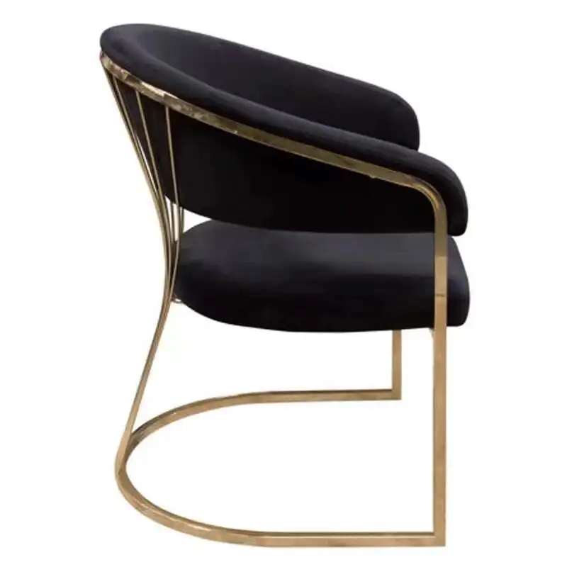 Nordic Stainless Steel Dining Chair Home Hotel Dining Chairs Restaurant Furniture Comfortable Soft Cushion Backrest Chair
Nordic Stainless Steel Dining Chair Home Hotel Dining Chairs Restaurant Furniture Comfortable Soft Cushion Backrest Chair