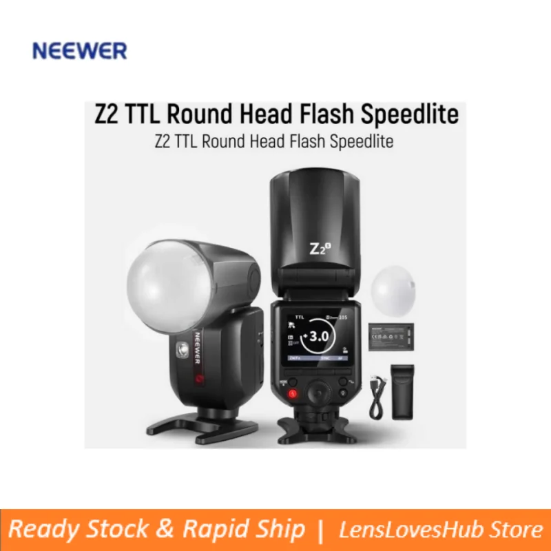 2025 New NEEWER Z2 2.4G TTL Round Head Flash Speedlite for Sony/Nikon/Canon/Fujifilm Cameras - 600 Full Power Flash & 3000mAh Ba
2025 New NEEWER Z2 2.4G TTL Round Head Flash Speedlite for Sony/Nikon/Canon/Fujifilm Cameras - 600 Full Power Flash & 3000mAh Ba