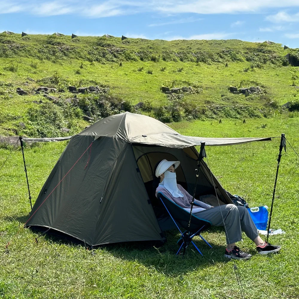 Waterproof Windproof Two Person Tents Double Layers Backpacking Tents for Camping Hiking
Waterproof Windproof Two Person Tents Double Layers Backpacking Tents for Camping Hiking