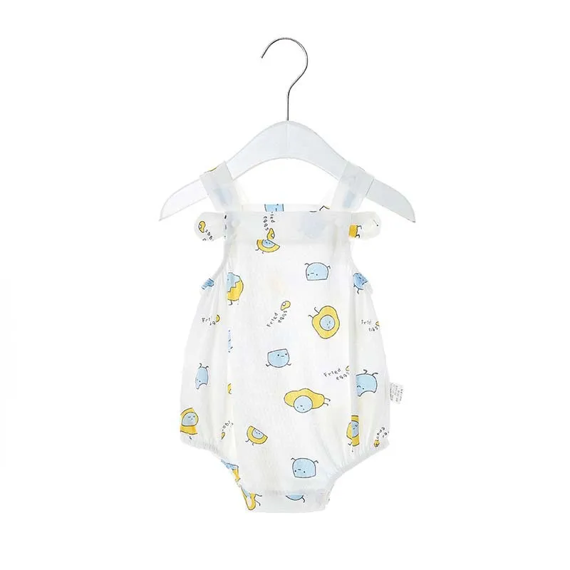 Baby Girls Rompers Clothes Summer Infant Newborn Girls Cartoon Print Sleeveless Strap Cotton Bodysuits Jumpsuits
Baby Girls Rompers Clothes Summer Infant Newborn Girls Cartoon Print Sleeveless Strap Cotton Bodysuits Jumpsuits