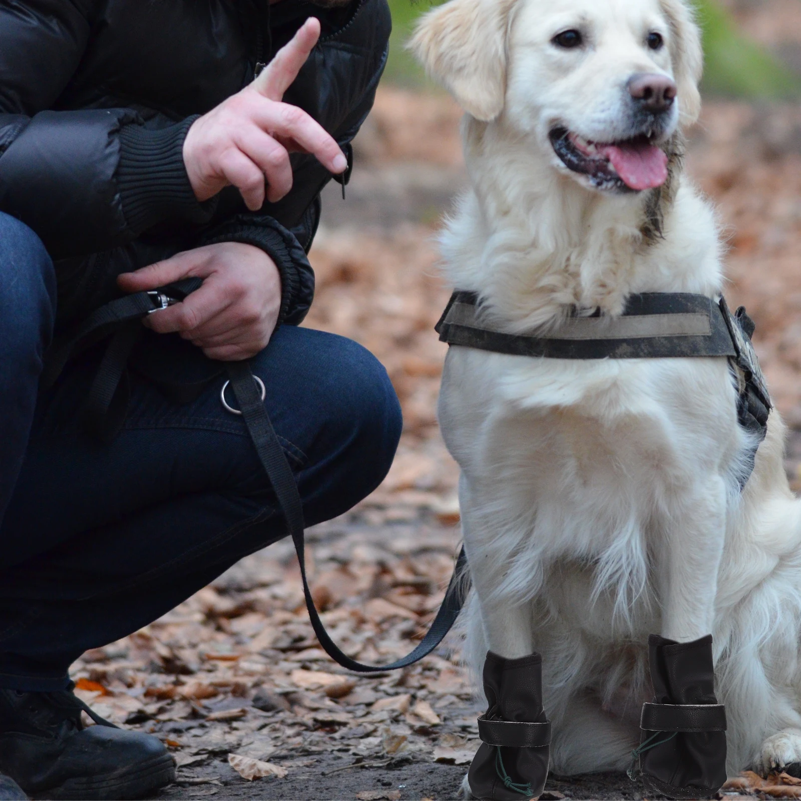 4pcs Pet Anti-Slip Hook Loop Dog Boots Outdoor Protection For Dogs Jagged Stones Snow Sand Running Walking Paw Protector
4pcs Pet Anti-Slip Hook Loop Dog Boots Outdoor Protection For Dogs Jagged Stones Snow Sand Running Walking Paw Protector