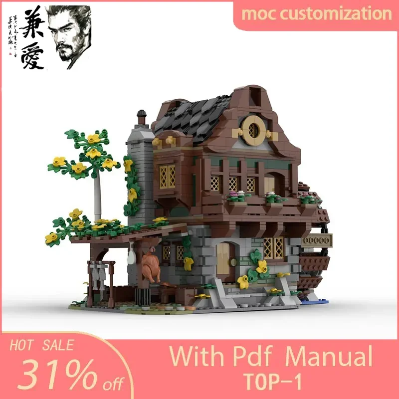 1443pcs Moc Medieval WATERMILL Modular Castle Model Building Blocks DIY Creative Retro Assembly Bricks Toys Kids holiday Gifts
1443pcs Moc Medieval WATERMILL Modular Castle Model Building Blocks DIY Creative Retro Assembly Bricks Toys Kids holiday Gifts