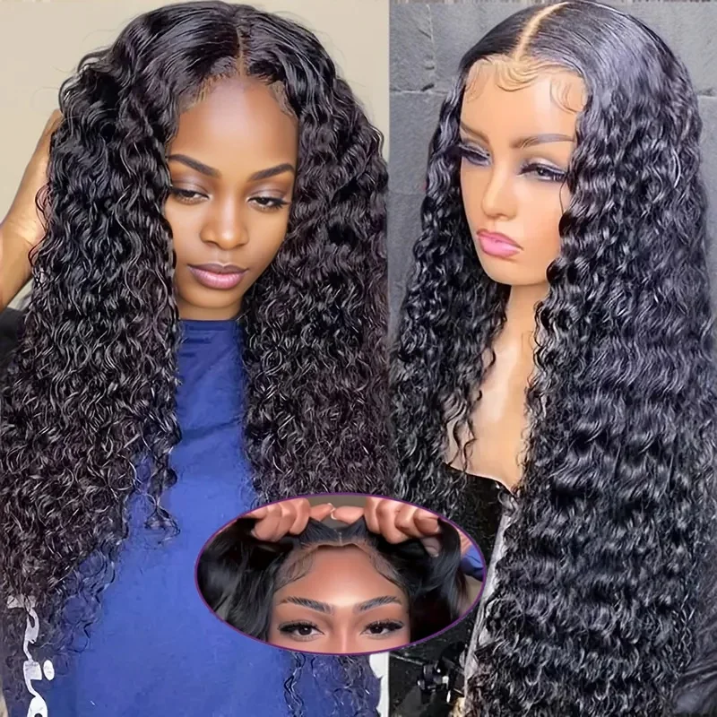 30 Inch Deep Wave HD Lace Front Transparent Human Hair Wigs Curly Ready to Wear Frontal Brazilian Glueless Wig For Women Choice
30 Inch Deep Wave HD Lace Front Transparent Human Hair Wigs Curly Ready to Wear Frontal Brazilian Glueless Wig For Women Choice