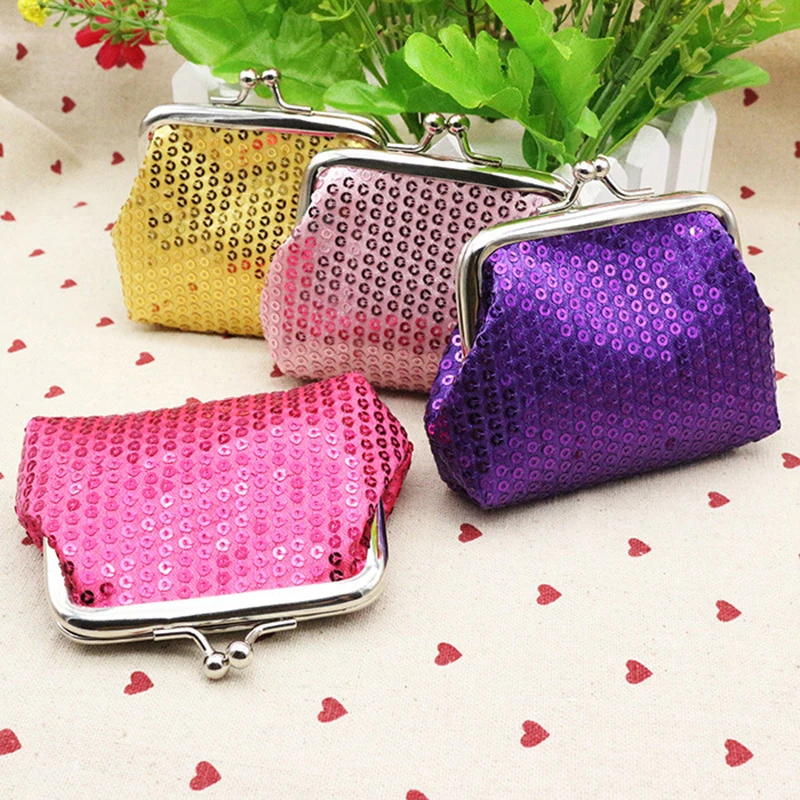 Sequins Decor Coin Purse, Women's Stylish Kiss Lock Storage Bag For Lipstick & Key, For Carnaval Party Use & For Music Festival
Sequins Decor Coin Purse, Women's Stylish Kiss Lock Storage Bag For Lipstick & Key, For Carnaval Party Use & For Music Festival