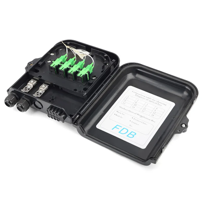 8 core Fiber Optic Distribution uncut cable port Outdoor 1:8 splitter nap box SC/APC NAP ODP FAT OTB FDB
8 core Fiber Optic Distribution uncut cable port Outdoor 1:8 splitter nap box SC/APC NAP ODP FAT OTB FDB