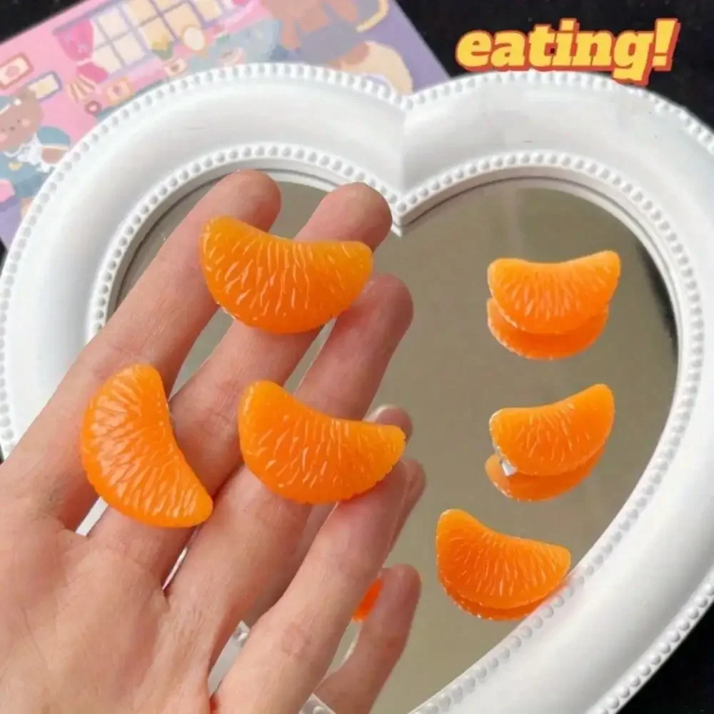 2pcs Realistic Orange Fruit Hair Clips - Cute & Funny Fake Mango/Orange Slices With Leafy Top Stem, Hair Accessories For Parties, Themed Events, Everyday Use-Creative Hair Decorations, Birthday Party Favors, Valentine's Day Gifts Ideal For Braids, Buns,
2pcs Realistic Orange Fruit Hair Clips - Cute & Funny Fake Mango/Orange Slices With Leafy Top Stem, Hair Accessories For Parties, Themed Events, Everyday Use-Creative Hair Decorations, Birthday Party Favors, Valentine's Day Gifts Ideal For Braids, Buns,
