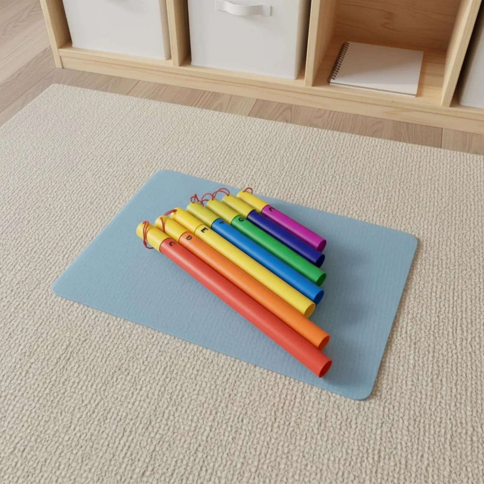 8 Pieces Pitched Instrument Set Hand-Vision Coordination Tuned Percussion Tubes Musical Percussive Tubes Colorful Diatonic Scale
8 Pieces Pitched Instrument Set Hand-Vision Coordination Tuned Percussion Tubes Musical Percussive Tubes Colorful Diatonic Scale