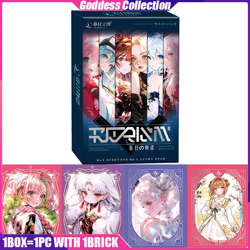Goddess Cards RISHENGYUELUO Spring Story Anime Collection Cards Board Games Toys Mistery Box Birthday Gifts for Boys and Girls
Goddess Cards RISHENGYUELUO Spring Story Anime Collection Cards Board Games Toys Mistery Box Birthday Gifts for Boys and Girls
