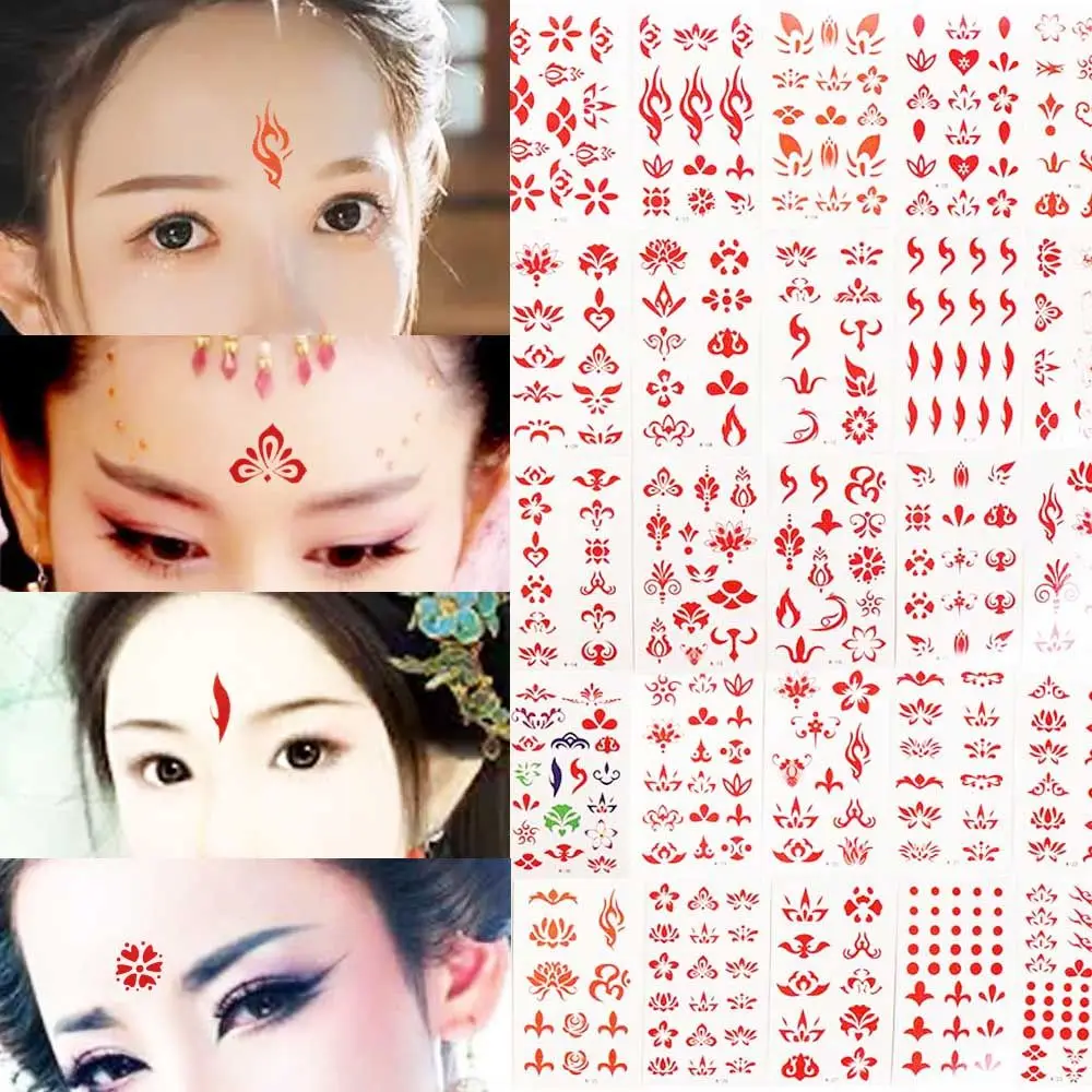 Tatouage Temporaire Women Children Chinese Flowers Temporary Tattoo Forehead Tattoo Decals Fake Tattoo Body Art Stickers
Tatouage Temporaire Women Children Chinese Flowers Temporary Tattoo Forehead Tattoo Decals Fake Tattoo Body Art Stickers
