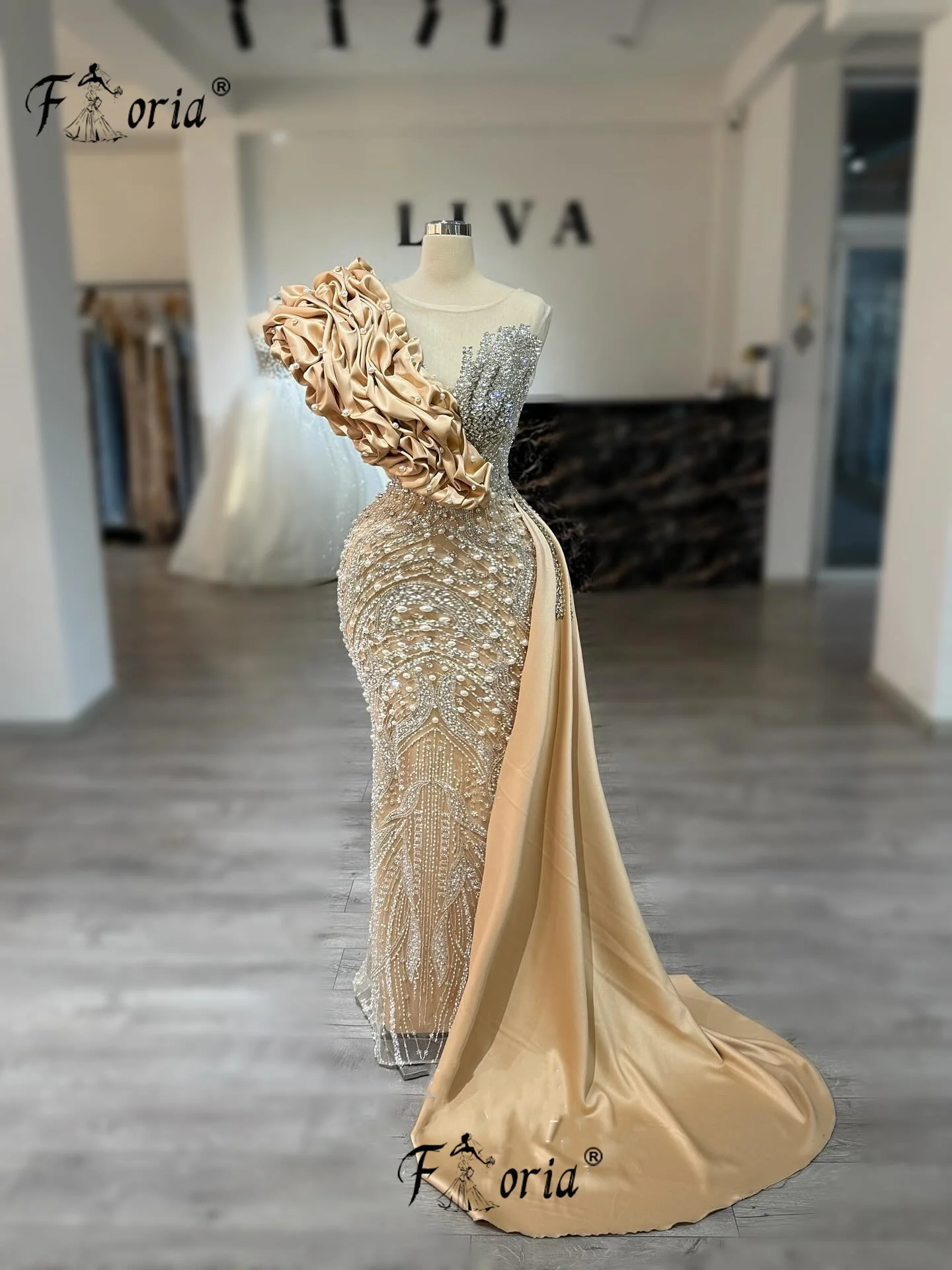 Великолепное вечернее платье русалки из бисера от кутюр, шампанское, жемчуг, кристаллы, свадебные платья знаменитостей, элегантное вечернее платье 2026
Великолепное вечернее платье русалки из бисера от кутюр, шампанское, жемчуг, кристаллы, свадебные платья знаменитостей, элегантное вечернее платье 2026