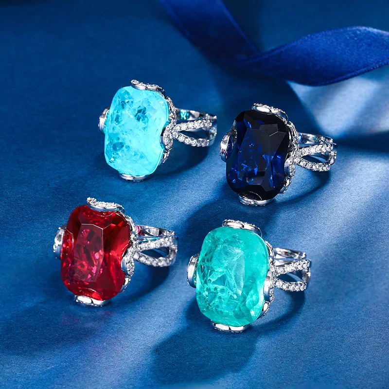 Jewelry Gold-Plated Gemstone Cubic Zirconia Rectangular Light Luxury Ring for Women 15*20
Jewelry Gold-Plated Gemstone Cubic Zirconia Rectangular Light Luxury Ring for Women 15*20