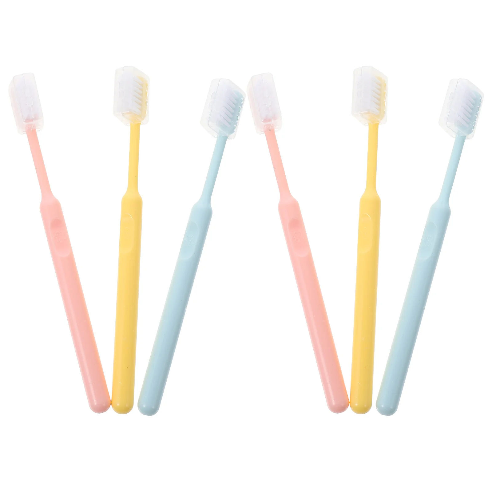 6 Pcs Soft Bristle Toothbrush Cleaning Travel Soft Bristle Toothbrush al Hygiene Supplies Durable Ergonomic
6 Pcs Soft Bristle Toothbrush Cleaning Travel Soft Bristle Toothbrush al Hygiene Supplies Durable Ergonomic