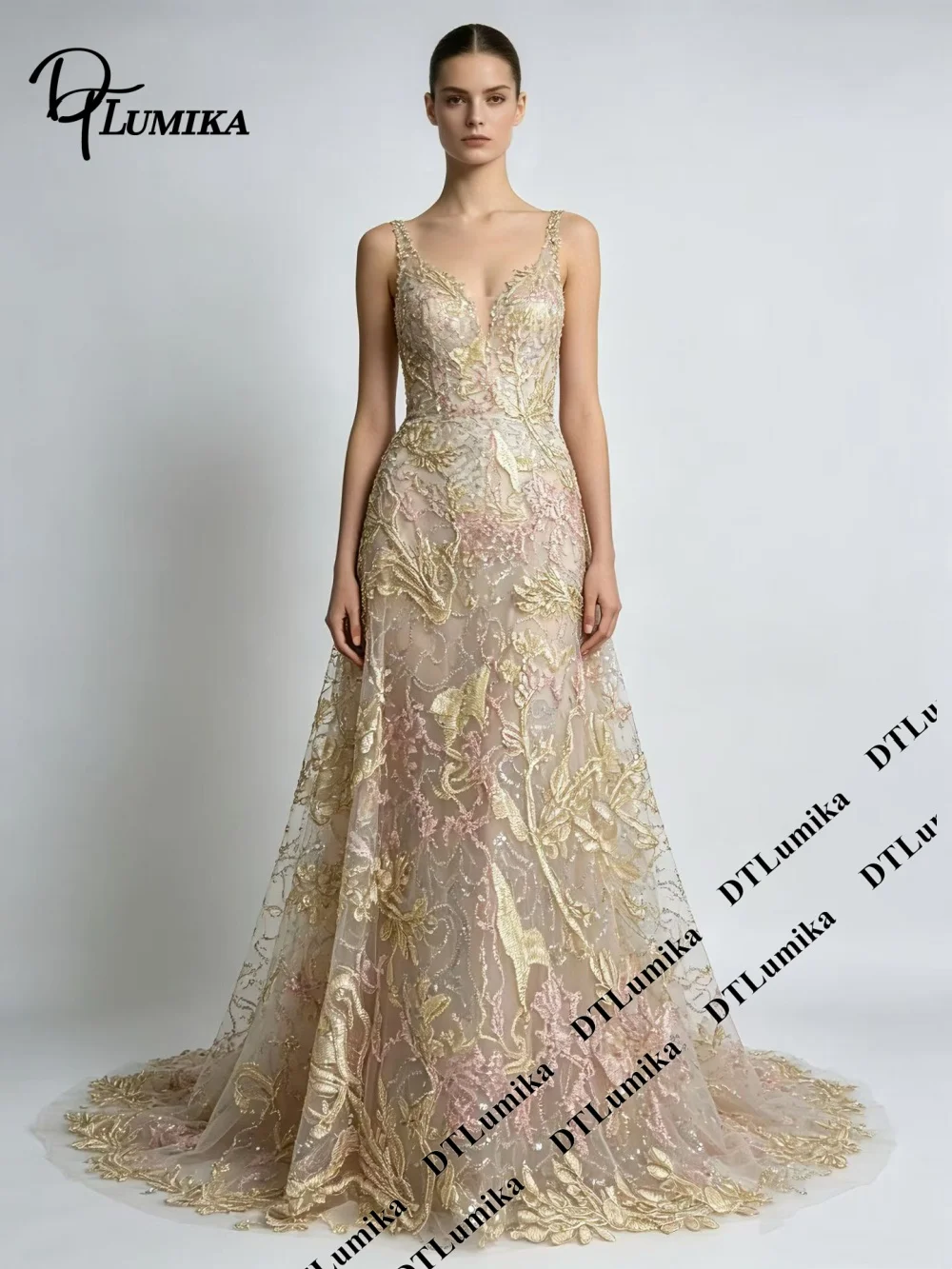 DTLumika Women Luxury Formal Evening Dress A Line Long PromGown with Golden Thread Embroidery Actual Photo Gala Pageant Gown
DTLumika Women Luxury Formal Evening Dress A Line Long PromGown with Golden Thread Embroidery Actual Photo Gala Pageant Gown