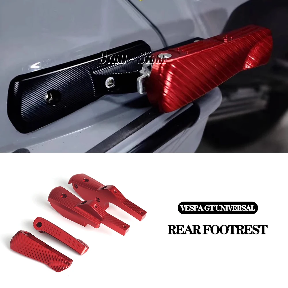 Scooter Accessories Rear Footpegs Footrests Foot Pegs Rests Pedals For VESPA GTS 300 300ie Super 250 200 125 ie 60 GTV GT
Scooter Accessories Rear Footpegs Footrests Foot Pegs Rests Pedals For VESPA GTS 300 300ie Super 250 200 125 ie 60 GTV GT