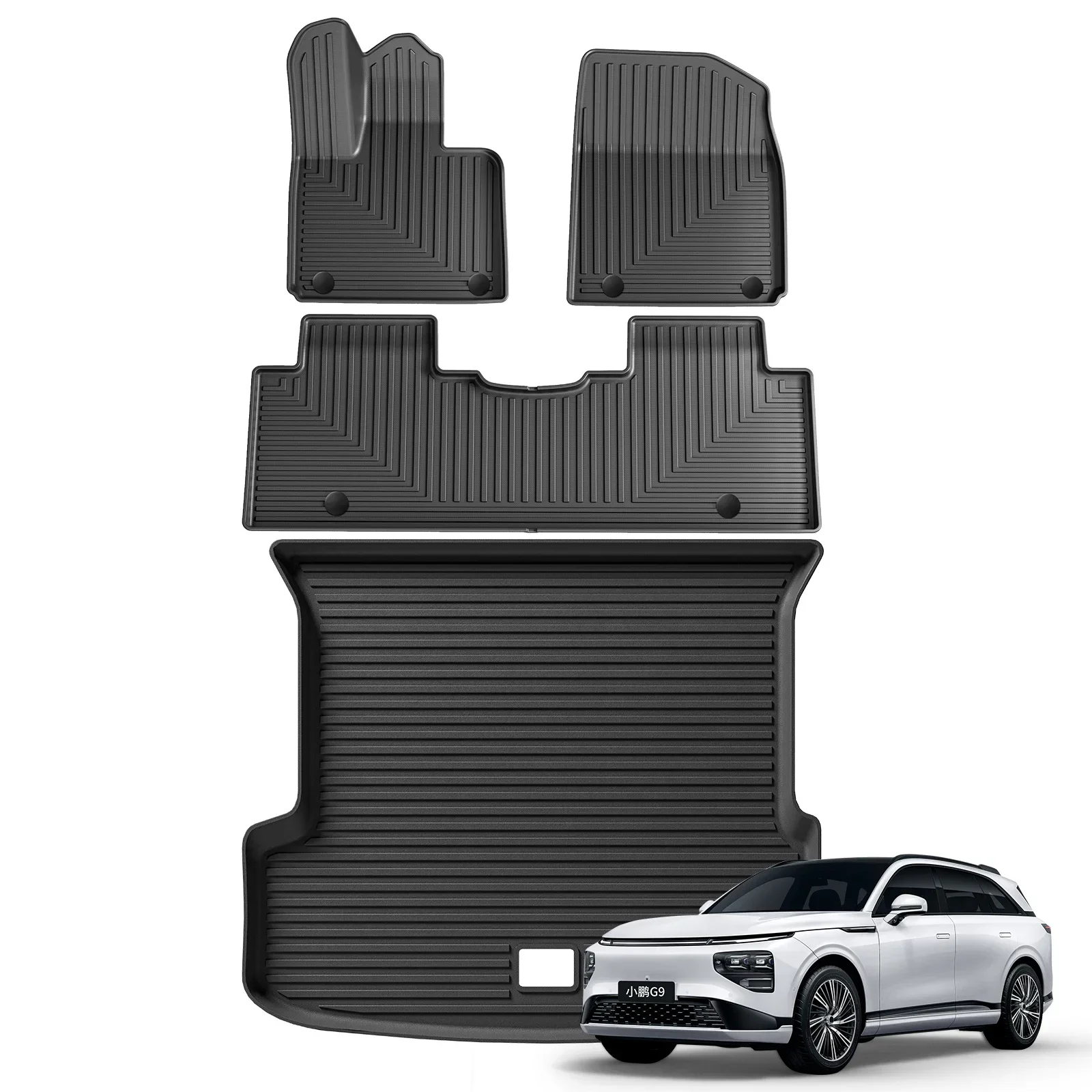 LHD для Xpeng G9 2023 2024 2025 Автомобильные коврики для багажника Коврик для багажника TPE 3D Коврик для ног Водонепроницаемый набор подносов без запаха ЧЕРНЫЙ
LHD для Xpeng G9 2023 2024 2025 Автомобильные коврики для багажника Коврик для багажника TPE 3D Коврик для ног Водонепроницаемый набор подносов без запаха ЧЕРНЫЙ
