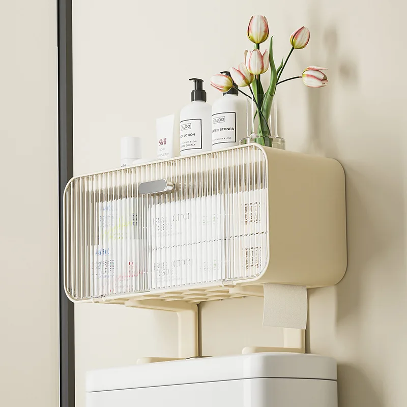 INS Toilet Shelf with Large Capacity, Multi-functional Wall-mounted Bathroom organizer Box without Drilling
INS Toilet Shelf with Large Capacity, Multi-functional Wall-mounted Bathroom organizer Box without Drilling
