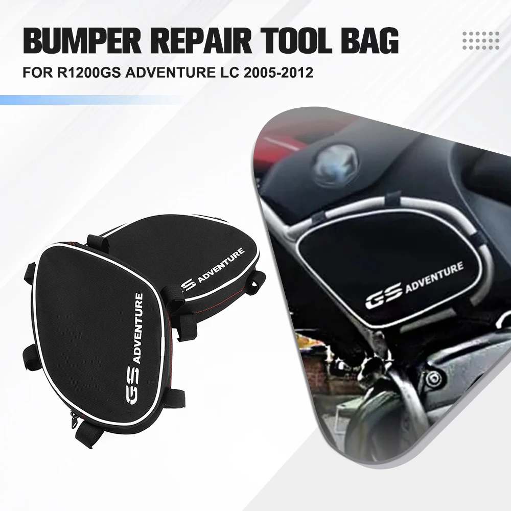 R 1200 GS ADV Motorcycle Frame Crash Bars Waterproof Bag Original Bumper Repair Tool Placement Bag For BMW R1200GS Adventure
R 1200 GS ADV Motorcycle Frame Crash Bars Waterproof Bag Original Bumper Repair Tool Placement Bag For BMW R1200GS Adventure