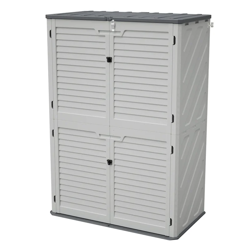 Weatherproof Resin Garden Tool Storage Box, UV Protected, Spacious Open-Design, Rustproof, Non-Partitioned
Weatherproof Resin Garden Tool Storage Box, UV Protected, Spacious Open-Design, Rustproof, Non-Partitioned