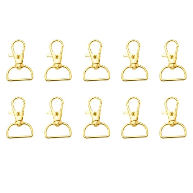 G5AE 10pcs Bag Accessories Handbags Clasps Handle Alloy Metal Lobster Clasp Clips Hooks for Key Rings Keychains
G5AE 10pcs Bag Accessories Handbags Clasps Handle Alloy Metal Lobster Clasp Clips Hooks for Key Rings Keychains