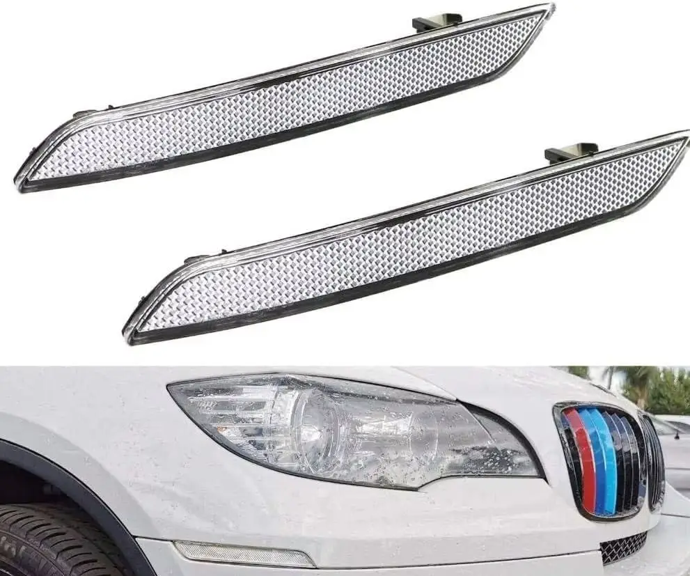 Premium Grade 2pcs Crystal Clear Front Bumper Side Reflector For Bmw X5m E70 / X6 E71 E72
Premium Grade 2pcs Crystal Clear Front Bumper Side Reflector For Bmw X5m E70 / X6 E71 E72