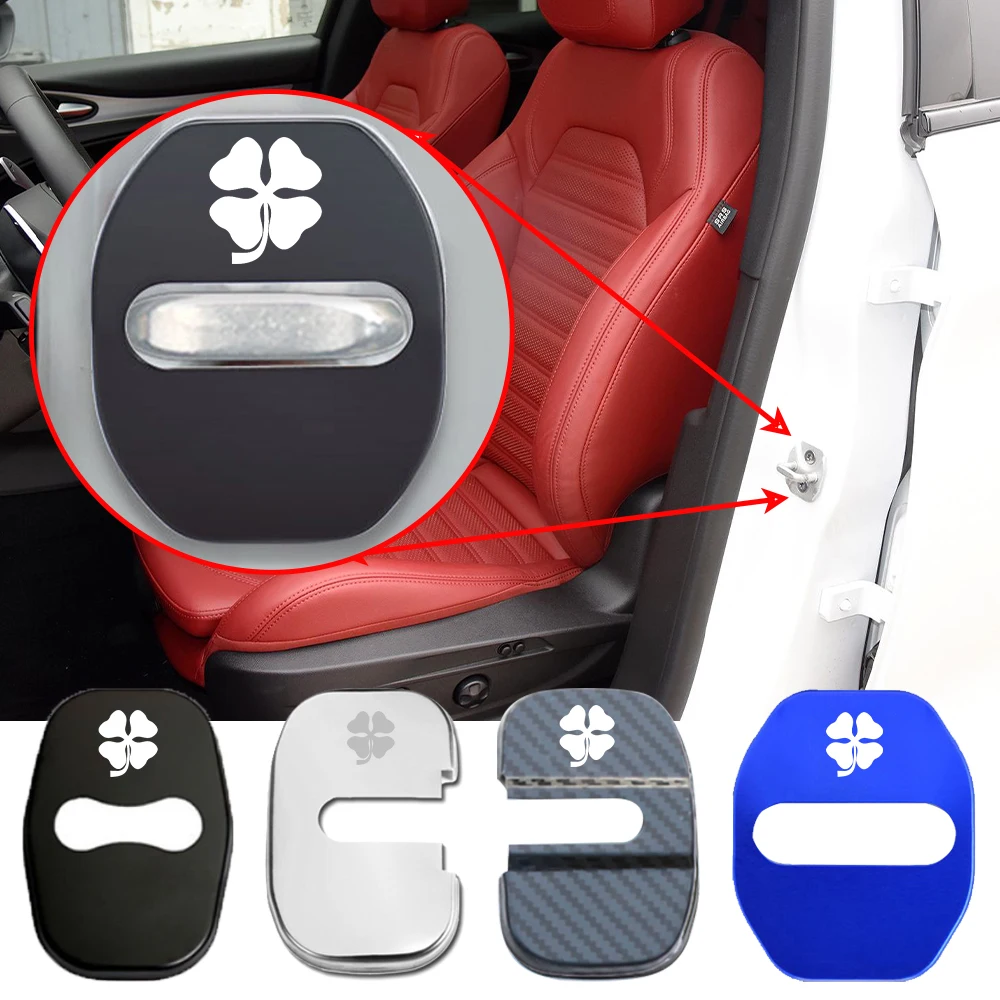 Car Door Lock Cover Auto Protection Case For Alfa Romeo Tonale Giulietta Stelvio Junior 159 GT GTV Mito 4C Spider Car Accessorie
Car Door Lock Cover Auto Protection Case For Alfa Romeo Tonale Giulietta Stelvio Junior 159 GT GTV Mito 4C Spider Car Accessorie