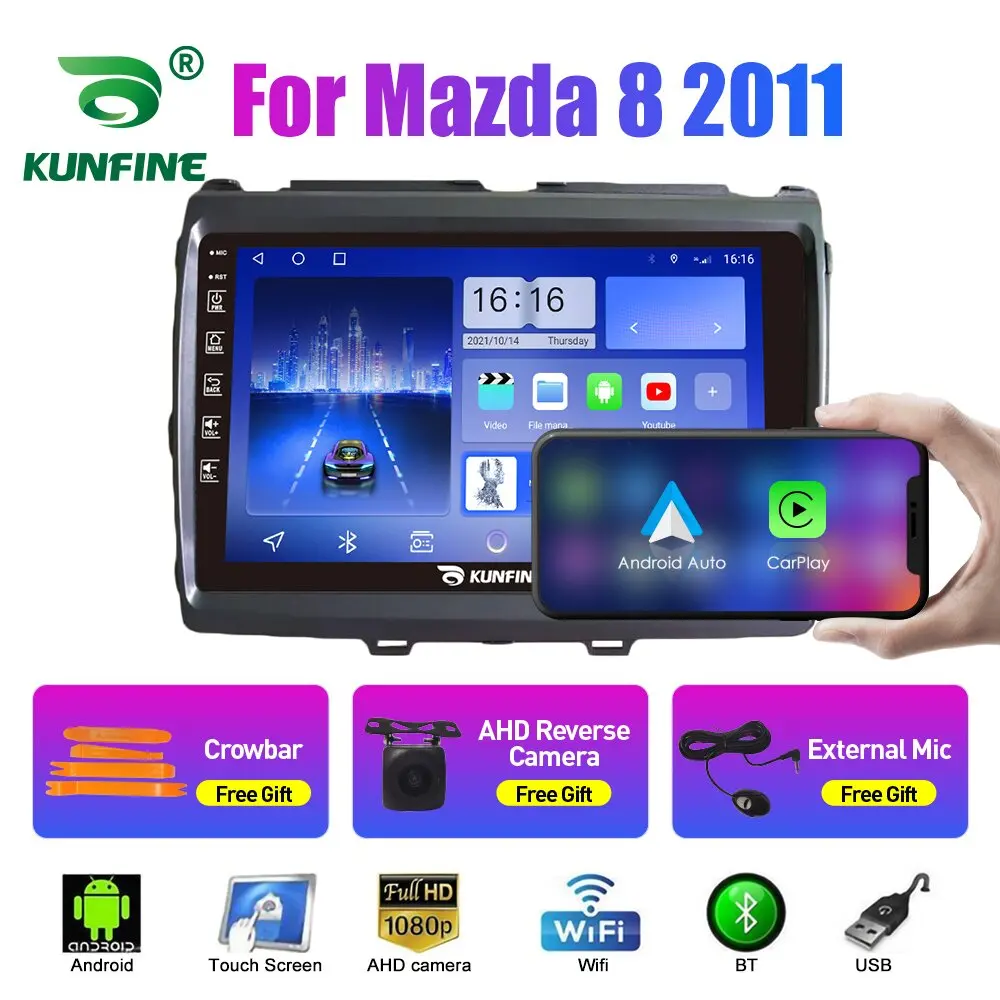 Автомобильный радиоприемник для Mazda 8 2011 2Din Android Восьмиядерный автомобильный стерео DVD GPS-навигатор плеер Мультимедиа Android Авто Carplay
Автомобильный радиоприемник для Mazda 8 2011 2Din Android Восьмиядерный автомобильный стерео DVD GPS-навигатор плеер Мультимедиа Android Авто Carplay