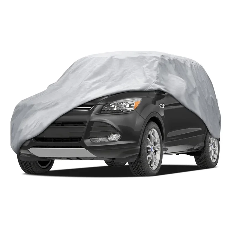 High Quality PEVA Cotton All Weather Protection Car Body Cover Rain Sun Snow Dust Waterproof SUV Car Cover
High Quality PEVA Cotton All Weather Protection Car Body Cover Rain Sun Snow Dust Waterproof SUV Car Cover