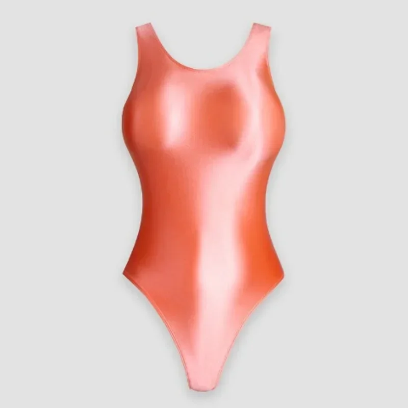 Skating ballet tight jumpsuit with glossy silk solid color neck T-shaped bodysuit silky high slit gymnastics leotard swimsuit
Skating ballet tight jumpsuit with glossy silk solid color neck T-shaped bodysuit silky high slit gymnastics leotard swimsuit